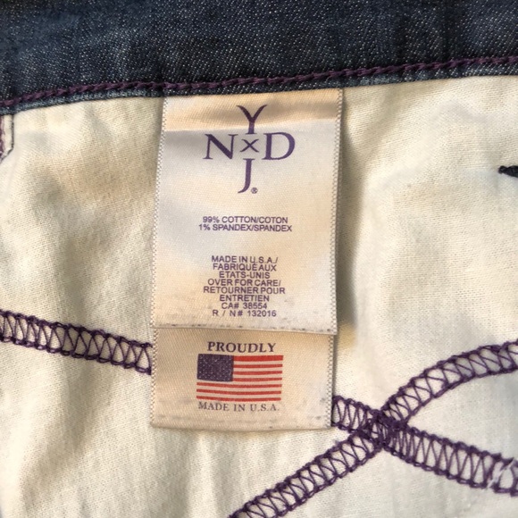 NYDJ cropped jeans. Size 10. Make me an offer! - Picture 7 of 8